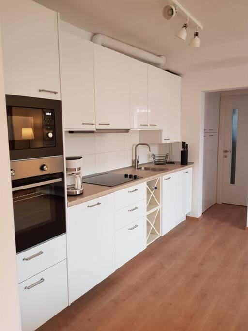 Living City, Apartament Cu Doua Dormitoare シビウ エクステリア 写真